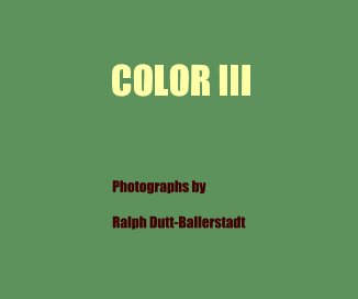 COLOR III book cover