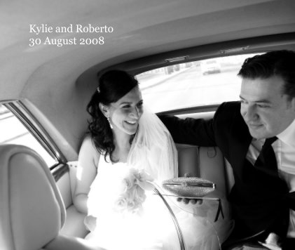 Kylie and Roberto 30 August 2008 book cover