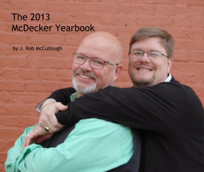 The 2013 McDecker Yearbook book cover