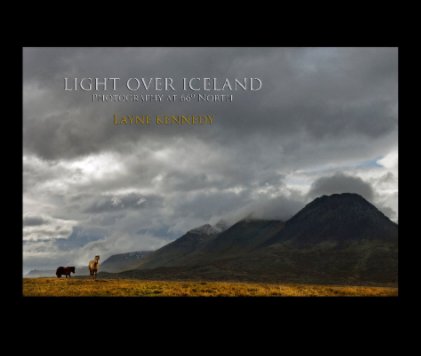 LIGHT OVER ICELAND book cover