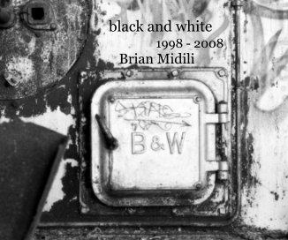 black and white 1998 - 2008 book cover
