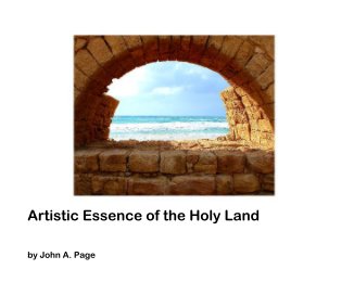 Artistic Essence of the Holy Land book cover