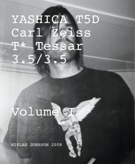 YASHICA T5D Carl Zeiss T* Tessar 3.5/3.5 book cover