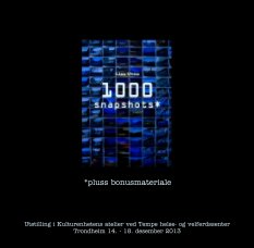 1000 snapshots* book cover