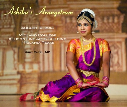 Ashika's Arangetram book cover