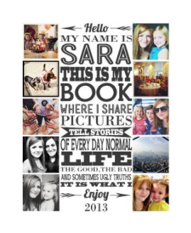 Hello my name is Sara book | 2013 book cover