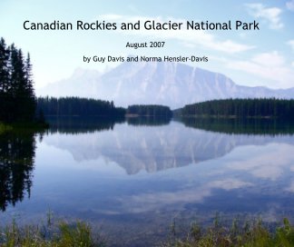 Canadian Rockies and Glacier National Park book cover