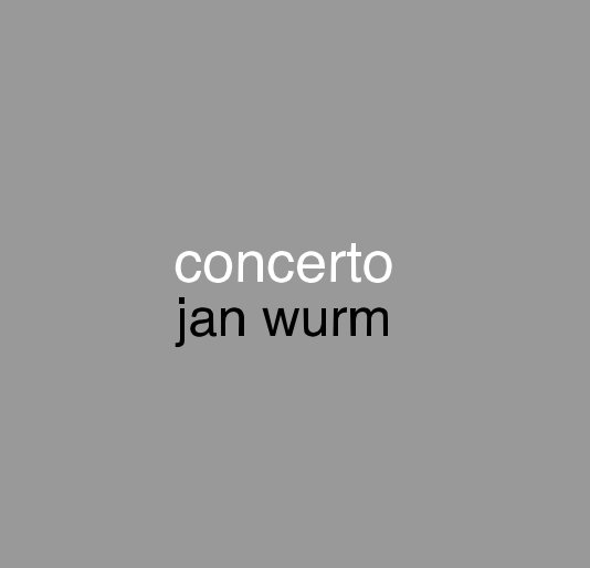 View concerto by jan wurm