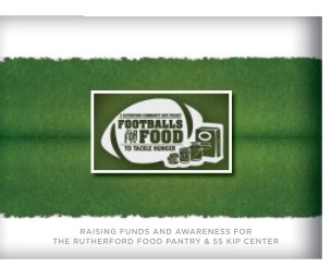 Rutherford Footballs for Food book cover