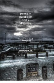 peace = skepticism and + distance book cover