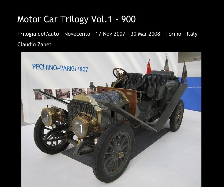 View Motor Car Trilogy Vol.1 - 900 by Claudio Zanet