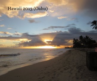 Hawaii 2013 (Oahu) book cover