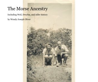The Morse Ancestry book cover