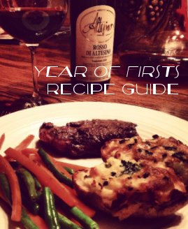 YEAR OF FIRSTS RECIPE GUIDE book cover