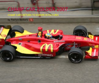 CHAMP CAR ZOLDER 2007 book cover