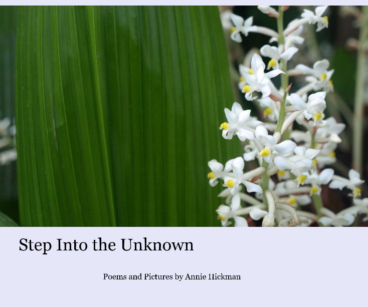 Ver Step Into the Unknown por Poems and Pictures by Annie Hickman