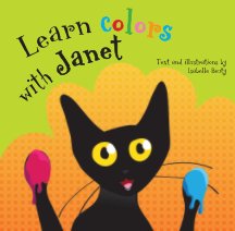 Learn colors with Janet book cover