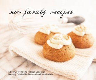 Our family recipes book cover