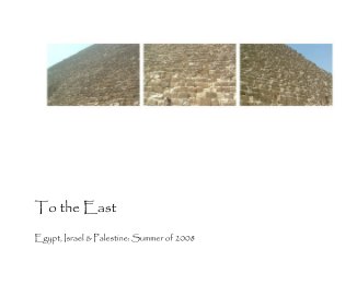 To the East book cover