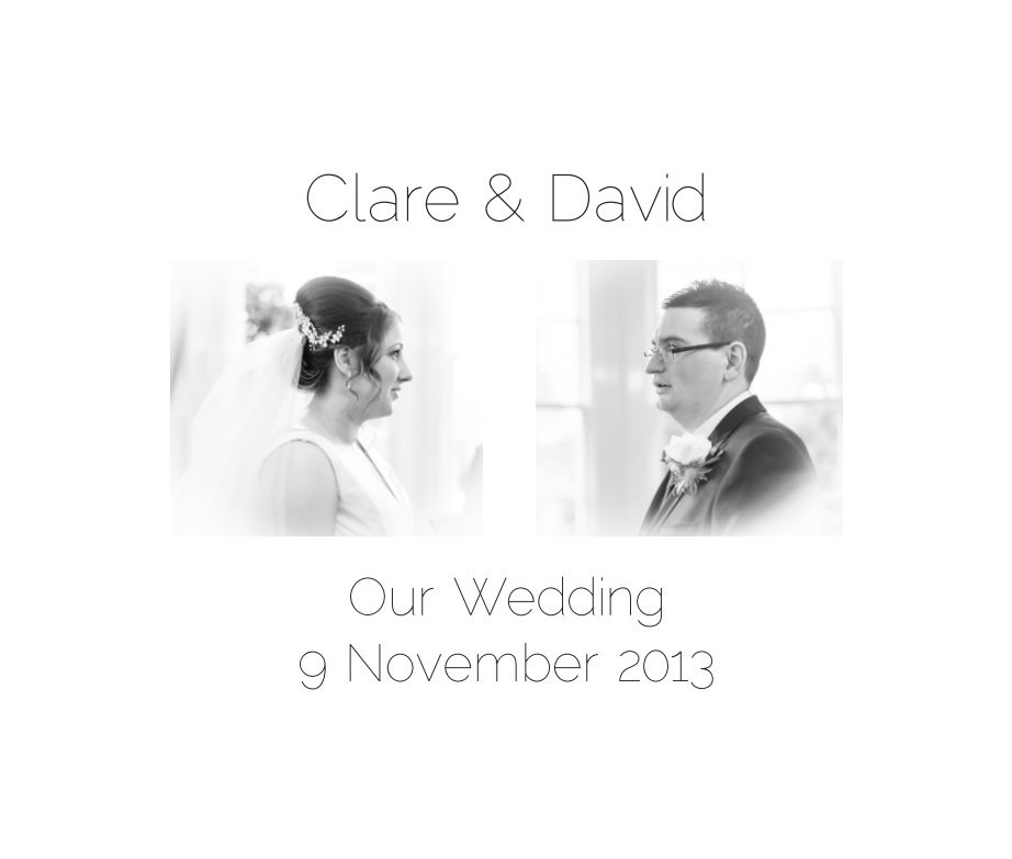 View The Wedding of David and Clare by Robert Pender