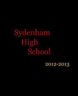 Sydenham High School book cover