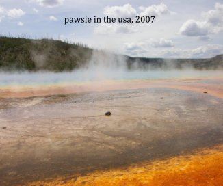 pawsie in the usa, 2007 book cover