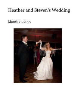 Heather and Steven's Wedding book cover