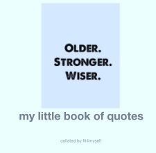 my little book of quotes book cover