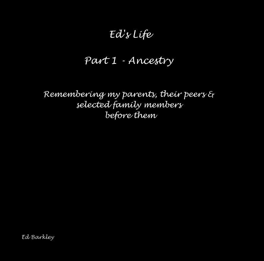 View ed - part 1 by Ed Barkley
