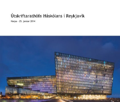 Útskriftarathöfn Háskólans í Reykjavík book cover
