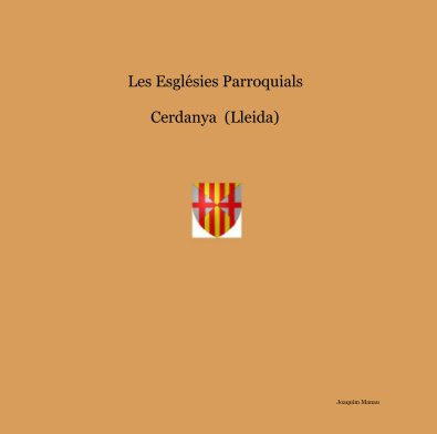 Les Esglésies Parroquials Cerdanya (Lleida) book cover