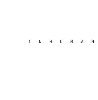 Inhuman book cover