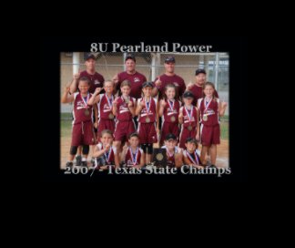 8U Pearland Power book cover