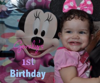 Geraly's 1st Birthday book cover