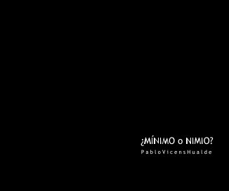 ¿MINIMO o NIMIO? book cover