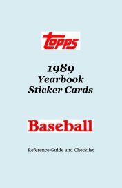 1989 Yearbook Sticker Cards book cover