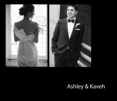Ashley and Kaveh - The Wedding Book book cover