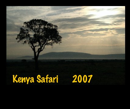 Kenya Safari      2007 book cover