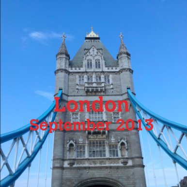 London
September 2013 book cover
