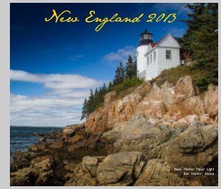 Buchanan's 2013 New England Vacation book cover