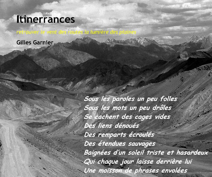View Itinerrances by Gilles Garnier
