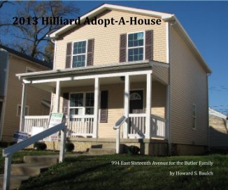 2013 Hilliard Adopt-A-House book cover