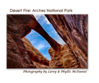 Desert Fire: 8x10 Softcover book cover