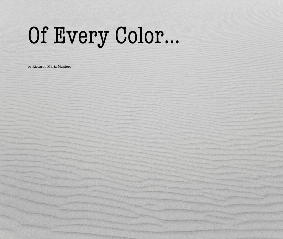 Ver Of Every Color... por Riccardo Maria Mantero
