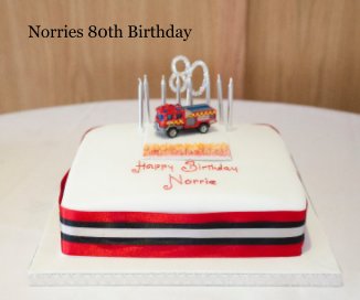 Norries 80th Birthday book cover