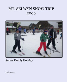 MT. SELWYN SNOW TRIP 2009 book cover