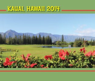 Kauai Hawaii 2014 book cover