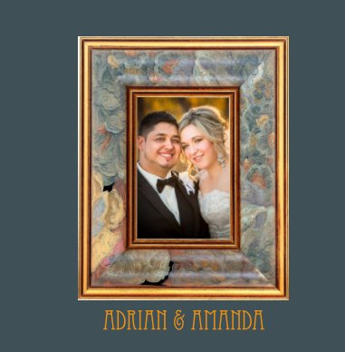 ADRIAN & AMANDA WEDDING ALBUM book cover