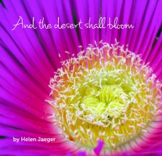 And the desert shall bloom book cover