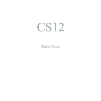 CS12 book cover
